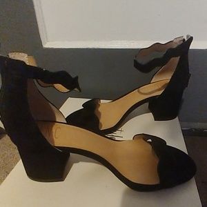 I.N.C. Women's Hadwin Scallop Two-Piece Sandals